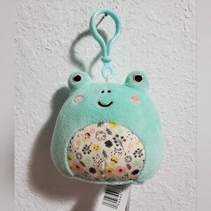NWT Fritz, The Frog Squishmallows Clip
